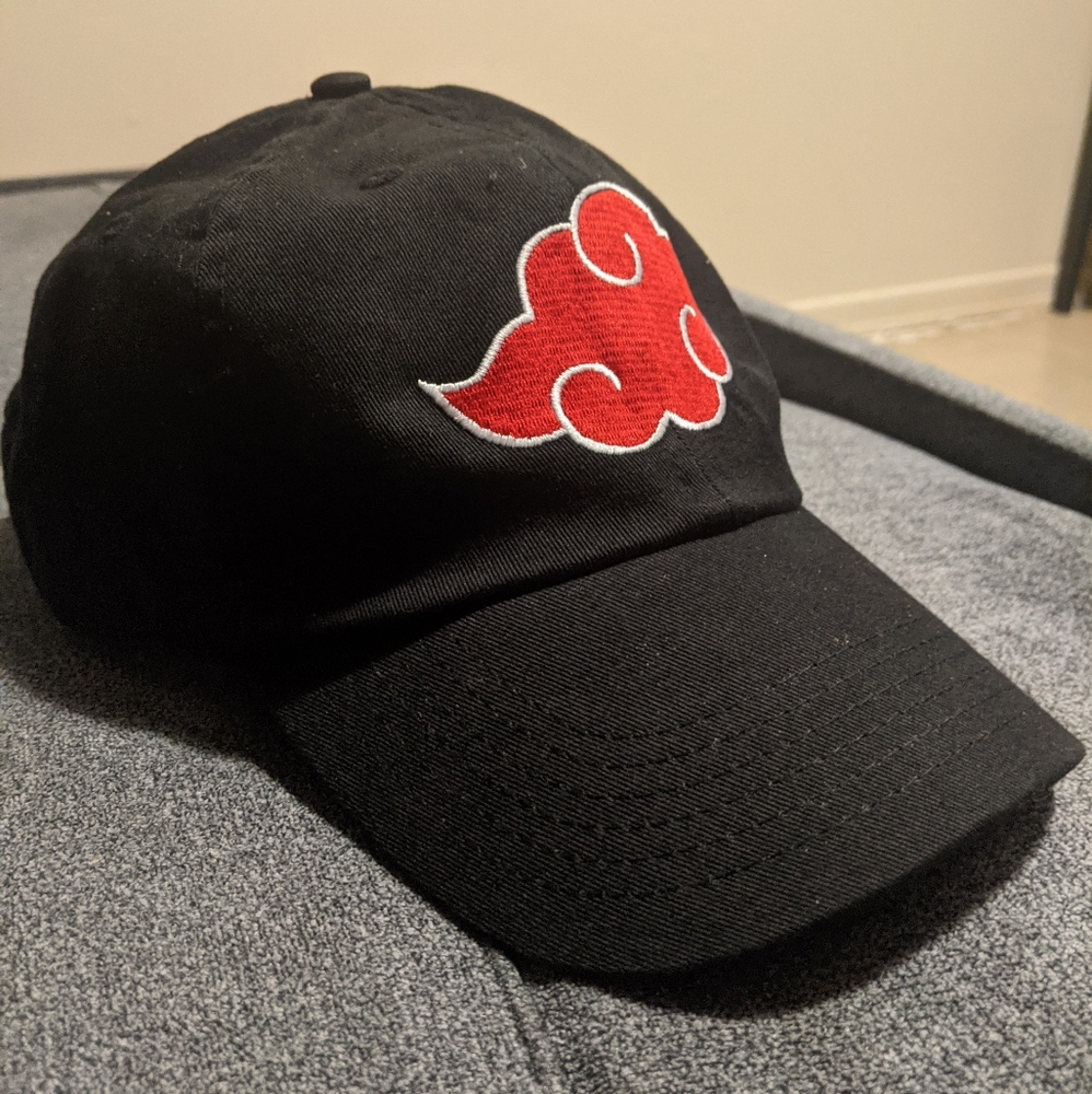 Naruto Akatsuki cloud baseball cap